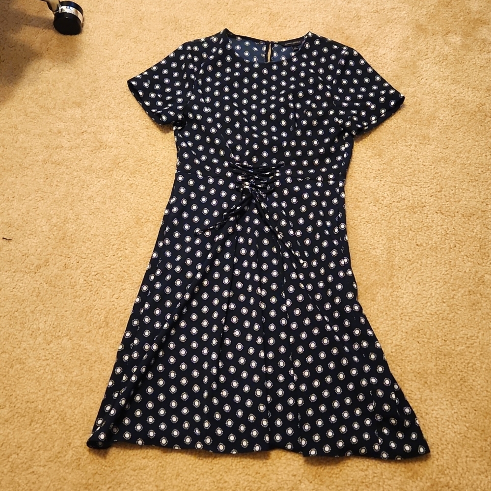 Banana Republic Size 6 Navy Dress